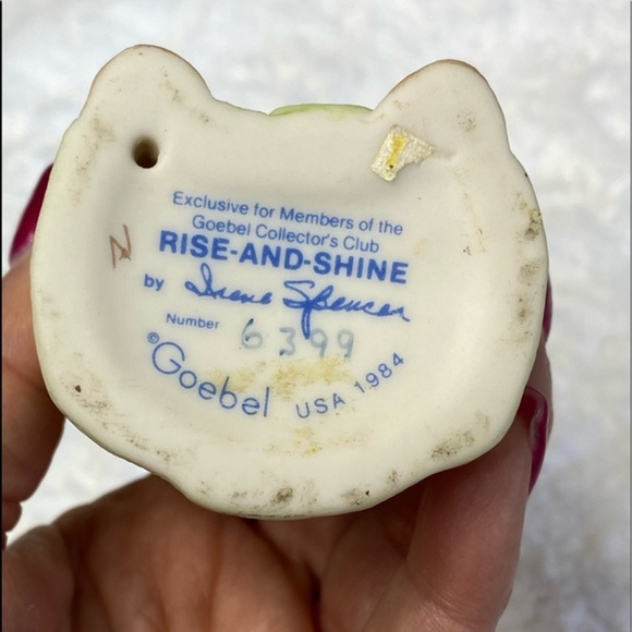 Rise-and-Shine Figurine Goebel Collector Club 1984 - Picture 8 of 9